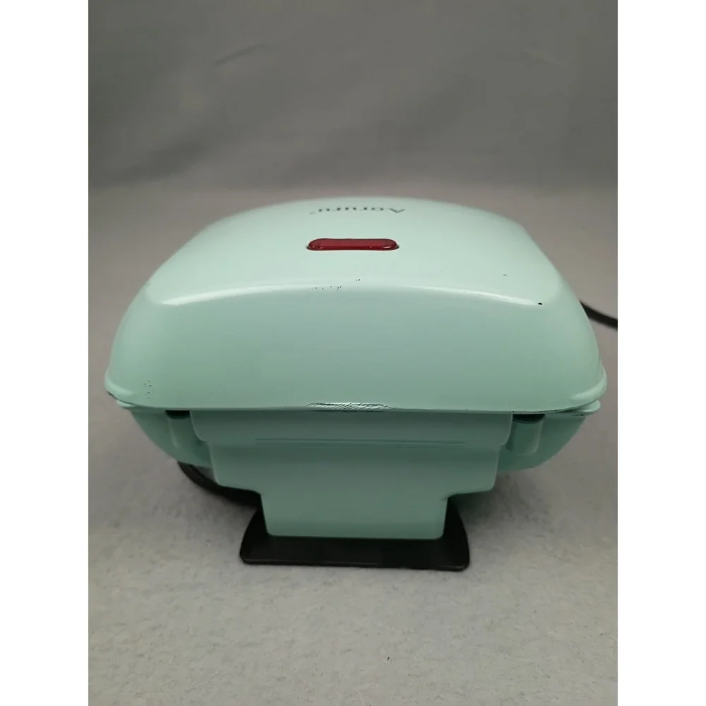 Aoruru Mini Cake Pop Maker KS-3172A Mint Green 9-Hole Non-Stick Electric Baker
